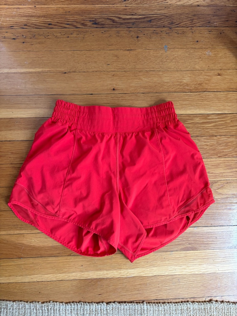 Women’s Red Athletic Shorts